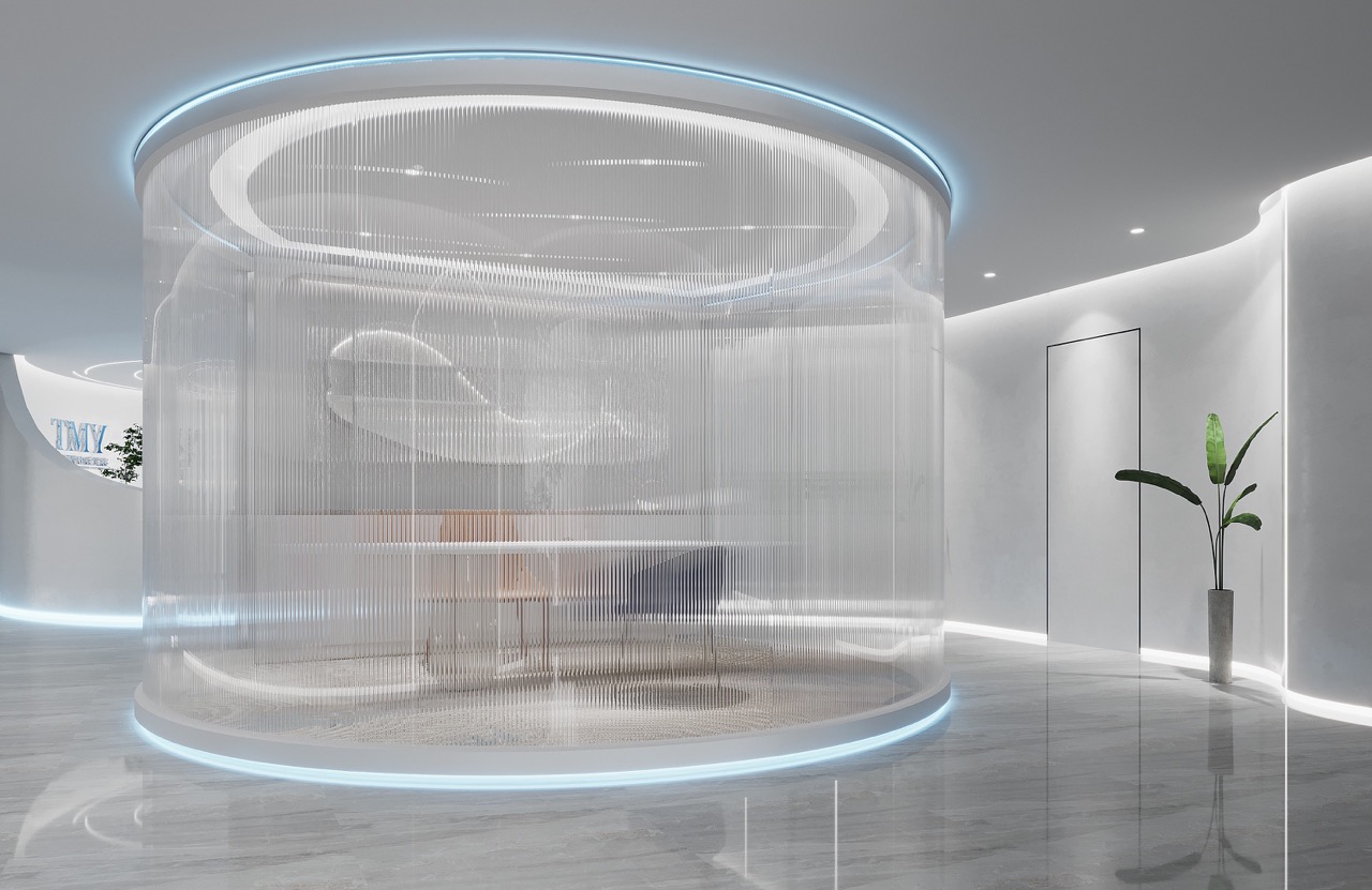 徐匯區(qū)1080平美容機構(gòu)設(shè)計布局效果-第4張圖片-上海古都建筑設(shè)計集團