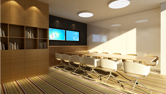 網(wǎng)絡(luò)傳媒公司辦公室設(shè)計裝潢實景圖-第1張圖片-上海古都建筑設(shè)計集團