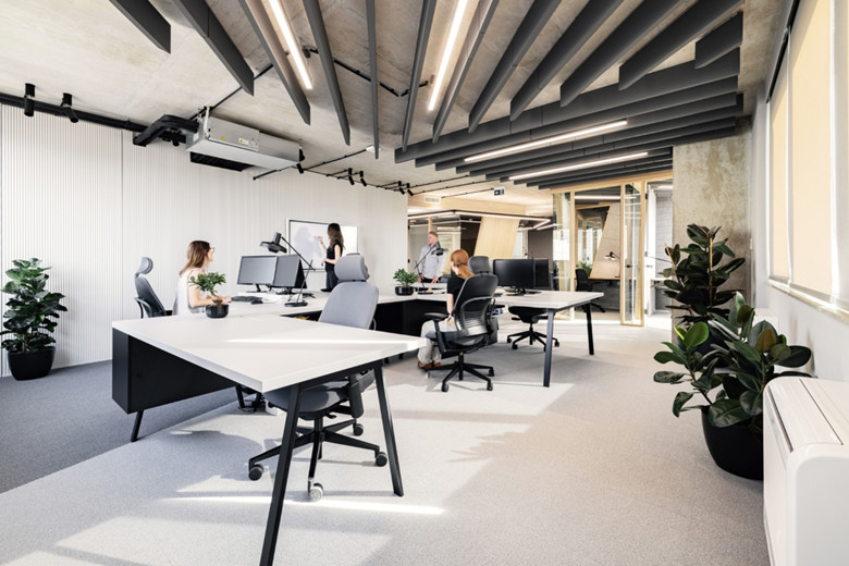 創(chuàng)意風(fēng)格金融公司辦公空間設(shè)計(jì)方案-辦公室裝修設(shè)計(jì)效果圖-第3張圖片-上海古都建筑設(shè)計(jì)集團(tuán)