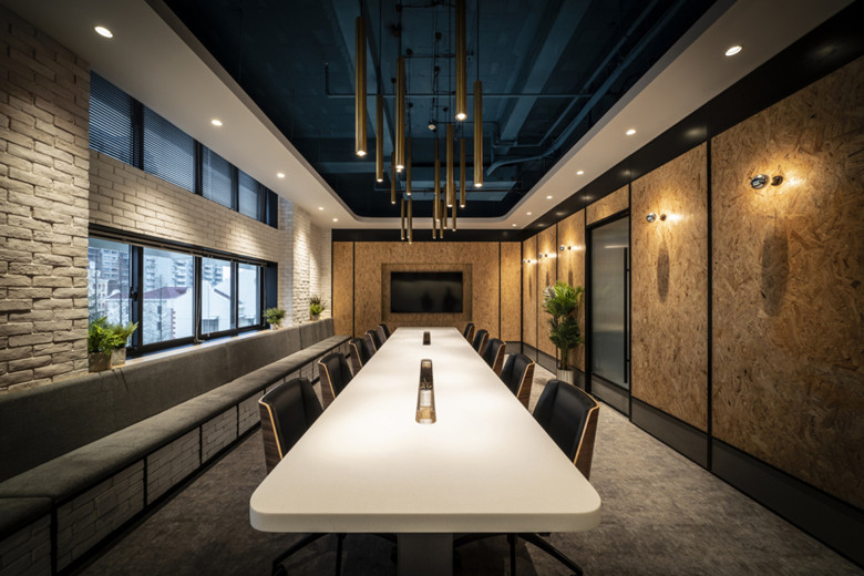 上海辦公室設(shè)計2600㎡電子公司辦公室裝修-辦公室裝修設(shè)計效果圖-第4張圖片-上海古都建筑設(shè)計集團(tuán)