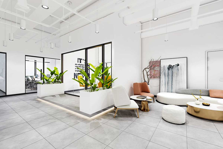 3120平米現(xiàn)代風(fēng)格辦公室設(shè)計(jì)裝修效果-辦公室裝修設(shè)計(jì)效果圖-第4張圖片-上海古都建筑設(shè)計(jì)集團(tuán)