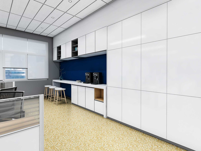 寶山寫字樓設計1800平米管理公司設計布局-辦公室裝修設計效果圖-第4張圖片-上海古都建筑設計集團