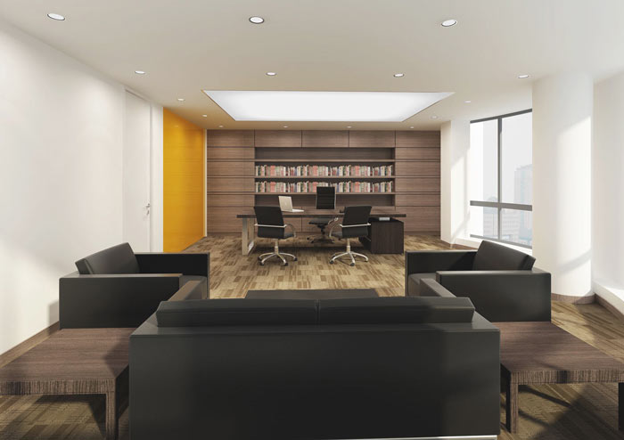 松江文化傳媒企業(yè)辦公室設(shè)計方案-辦公室裝修設(shè)計效果圖-第4張圖片-上海古都建筑設(shè)計集團