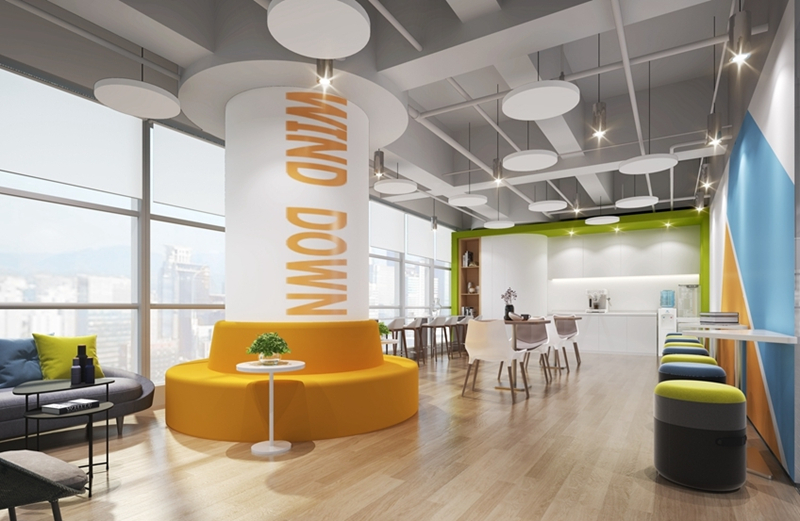 IT網(wǎng)絡(luò)信息公司辦公室設(shè)計裝修效果-辦公室裝修設(shè)計效果圖-第1張圖片-上海古都建筑設(shè)計集團(tuán)