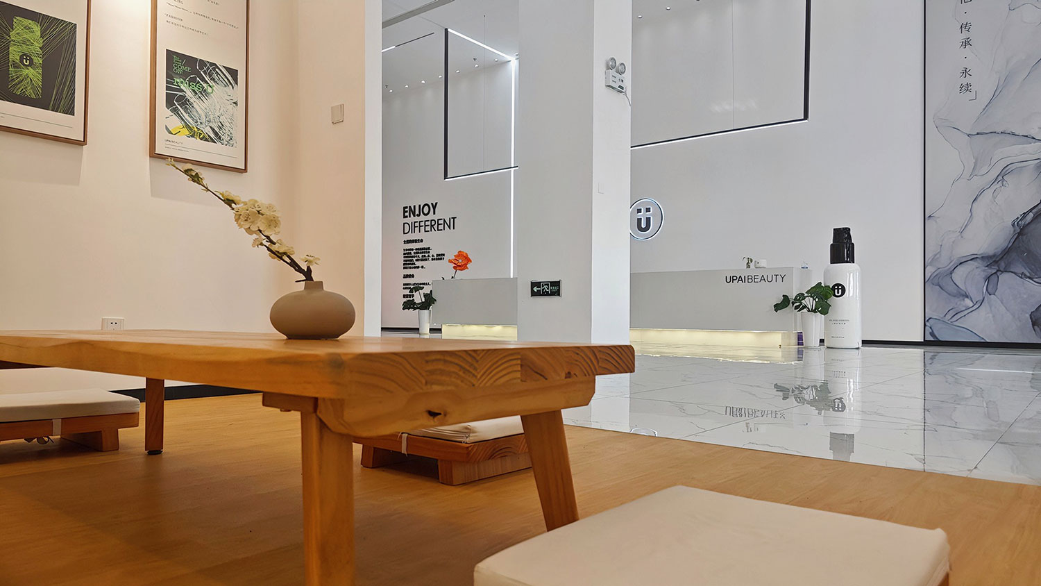 虹口1900生物科技公司辦公場所裝潢設(shè)計-辦公室裝修設(shè)計效果圖-第4張圖片-上海古都建筑設(shè)計集團(tuán)